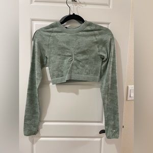 Gymshark Seamless Camo Crop Top
